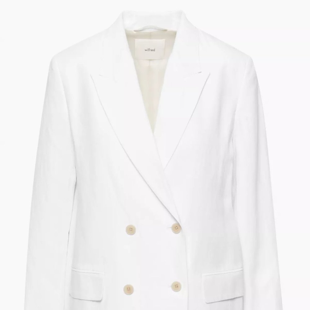 NWOT Aritzia Women's Linen Destiny Blazer